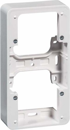 Surface mounted housing for flush mounted switching device  0020