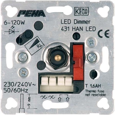 Dimmer Basic element Turn/push button 00260623