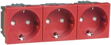 Socket outlet Protective contact 3 00403711