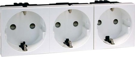 Socket outlet Protective contact 3 00414911