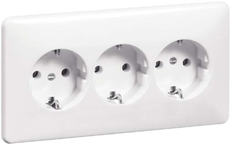 Socket outlet Protective contact 3 00498211