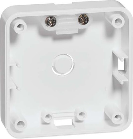 Surface mounted housing for flush mounted switching device  0060