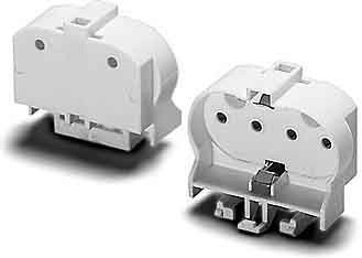 Lamp holder Plug-in lamp holder White 101493