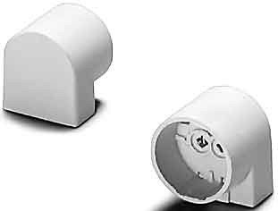 Lamp holder Plug-in lamp holder Plastic White 109686