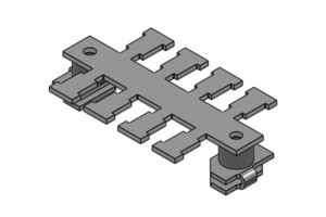 Gland plate for small distribution boards/switchgear cabinets  3