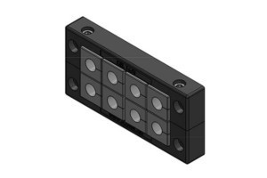 Gland plate for small distribution boards/switchgear cabinets  4