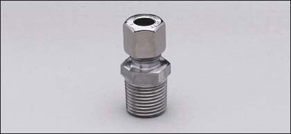 Screw connection for protective metallic hose  E30024