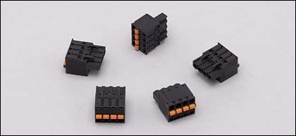 Single- and multi-pole terminal strip  E70233