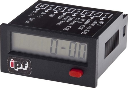 Hour meter Panel mounting Digital 99999999 h CZ095402