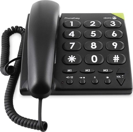 Analogue telephone with cord Standard None 380001