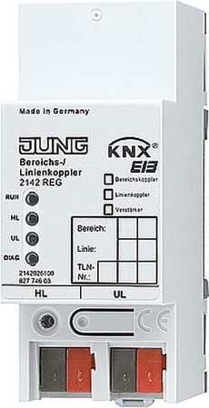 Area/line coupler for bus system  2142REG