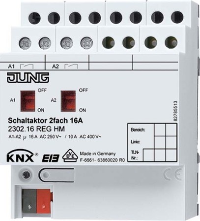 Switch actuator for bus system  2302.16REGHM