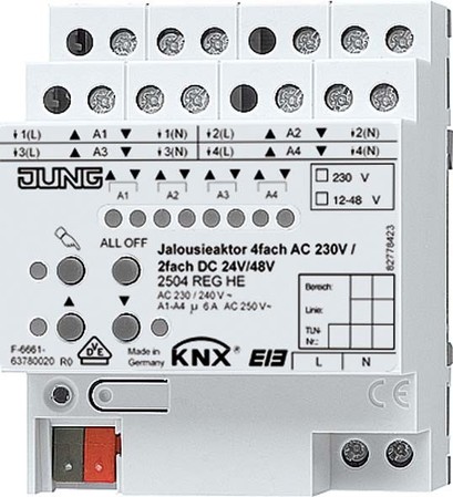 Shutting actuator for bus system  2504REGHE