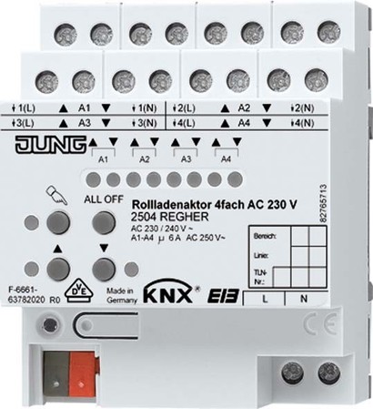 Shutting actuator for bus system  2504REGHER