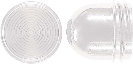 Hood for light signalling unit Lighting cap flat Clear 37.02