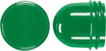 Hood for light signalling unit Lighting cap flat Green 37.06