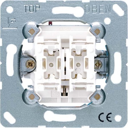 Venetian blind switch/-push button Basic element Rocker 509VU