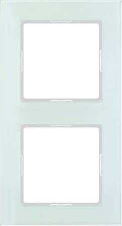 Cover frame for domestic switching devices 2 AC582GLWMT