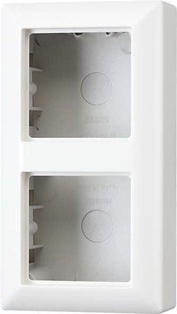 Surface mounted housing for flush mounted switching device  AS58