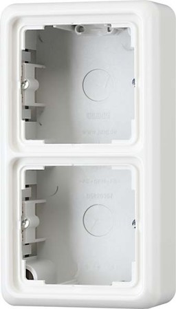 Surface mounted housing for flush mounted switching device  CD58