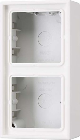 Surface mounted housing for flush mounted switching device  LS58