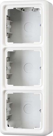 Surface mounted housing for flush mounted switching device  CD58