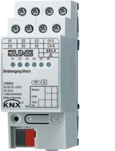 Binary input for bus system  2116REG