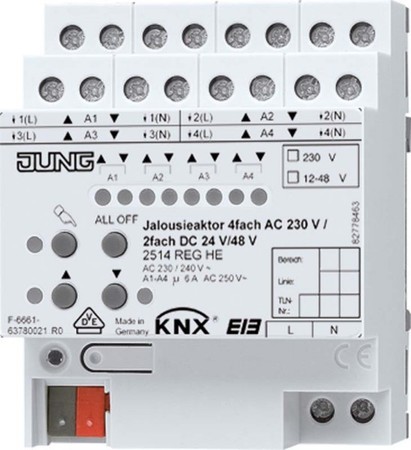 Shutting actuator for bus system  2514REGHE