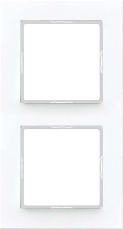 Cover frame for domestic switching devices 2 1 AC582BFWW