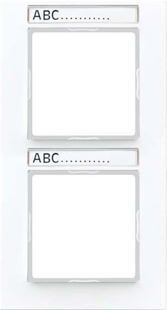 Cover frame for domestic switching devices 4 1 AC584BFNAWW