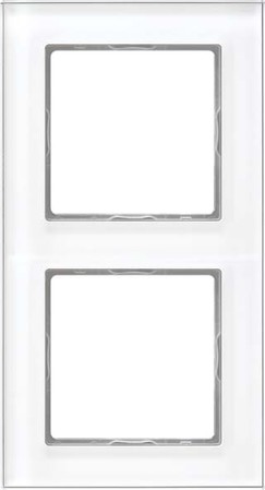 Cover frame for domestic switching devices 2 AC582GLWW