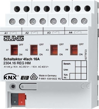 Switch actuator for bus system  2304.16REGHM