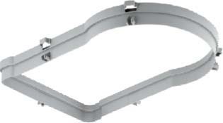 Accessories for luminaire mounting box Elevation ring 1292-13