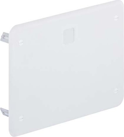 Cover for box/housing for built-in mounting in the wall/ceiling 