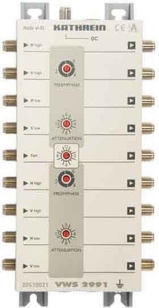 Satellite amplifier 9 9 SAT IF amplifier 20510021