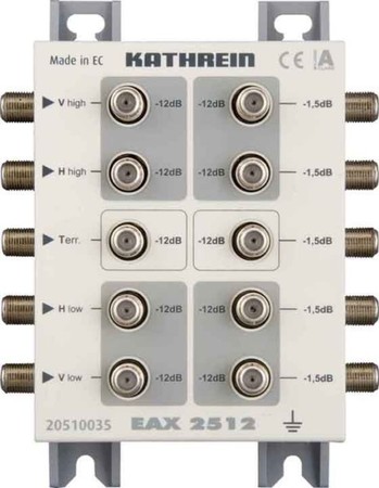 Tap-off and distributor F-Connector Splitter 5 MHz 20510035