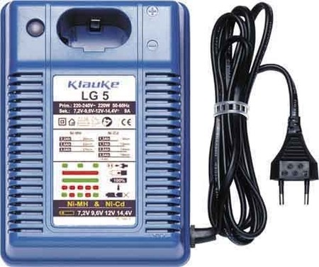 Battery charger for electric tools 230 V 7.2 V NiMH LG5GL