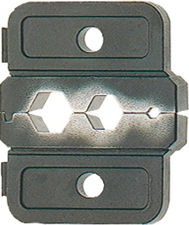 Insert for crimp tool cable lugs, cable end sleeves, screen conn