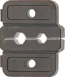 Insert for crimp tool cable lugs, cable end sleeves, screen conn