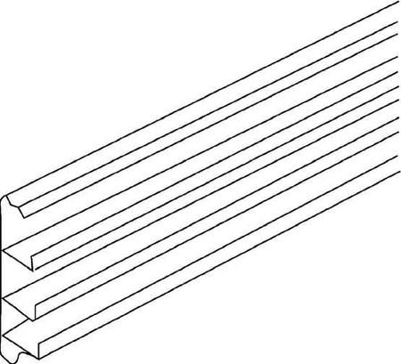 Trunking base for skirting duct 70 mm 20 mm 2000 mm SK70