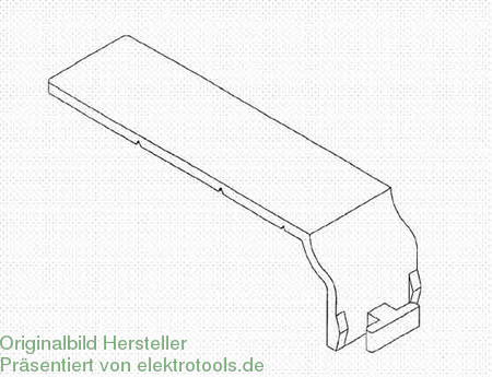 Wire clamp for slotted cable trunking system 37.5 VHS3737