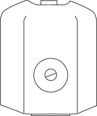 Transition piece for skirting duct 70 mm 20 mm 50 mm EDKB70.6