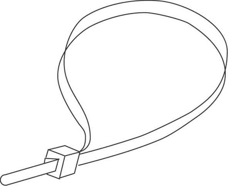 Cable tie 4.8 mm 200 mm 1709/520SZ