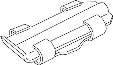 Connector for lightning protection Connector Steel 321