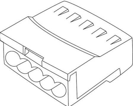 Screw less terminal 8 0.75 mm² 2004/1.5/8.90