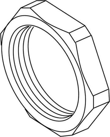 Locknut for cable screw gland Metric 12 1420M12