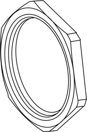 Locknut for cable screw gland Metric 12 420M12