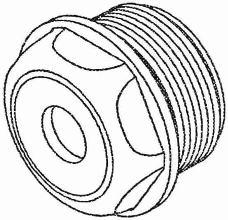 Cable plug sealing clamp 32 mm Open 485M32