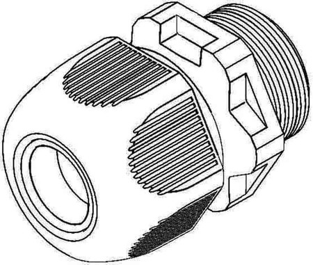 Cable screw gland Metric 25 350M25