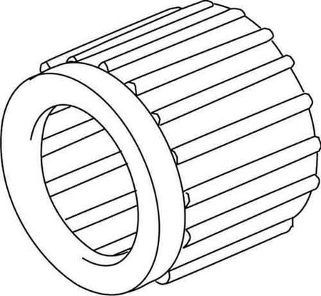 Terminal sleeve for installation tubes Plastic Untreated 1590M32